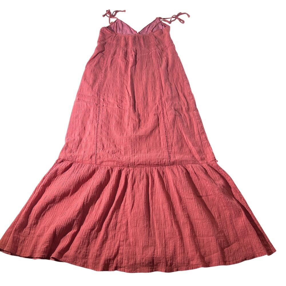 Tularosa Pink Cotton Maxi Dress Small Boho Vacation